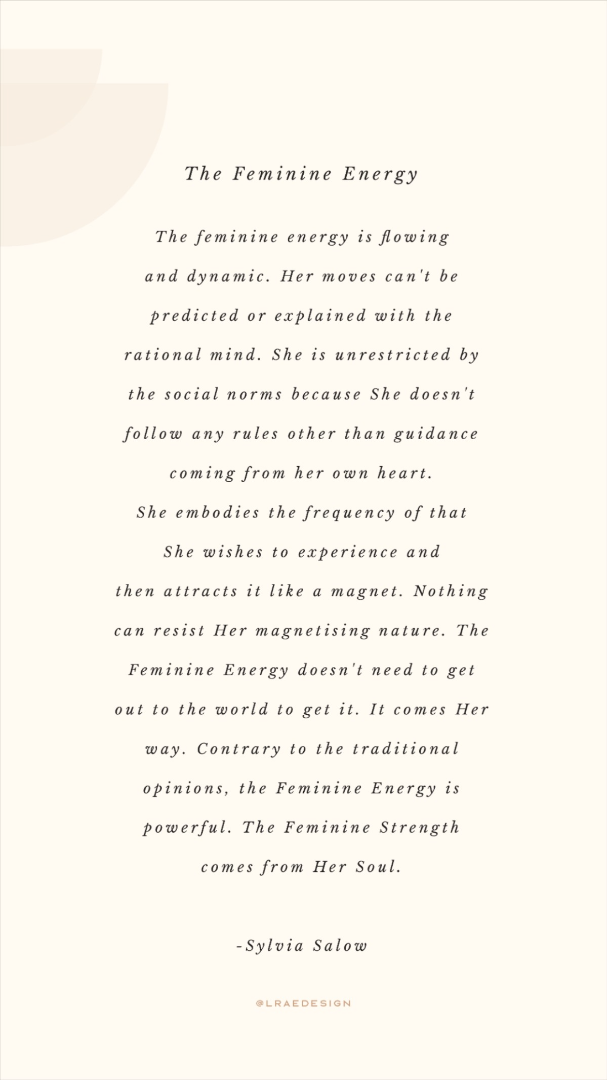 The Feminine Energy by Sylvia Salow | Happy International Women's Day ...