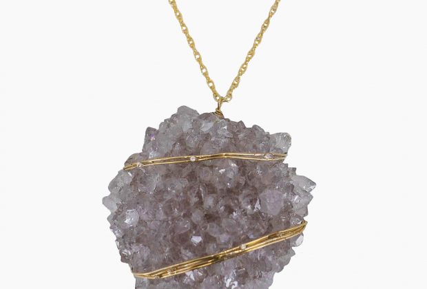 Planet Amethyst Necklace