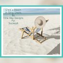 Beach Chairs by Nina May Designs