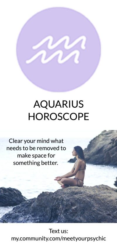 Aquarius Horoscope 5-28-20