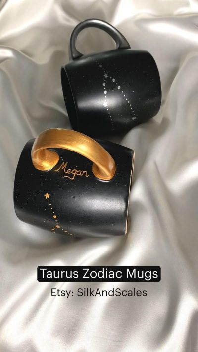 Taurus Zodiac Mugs