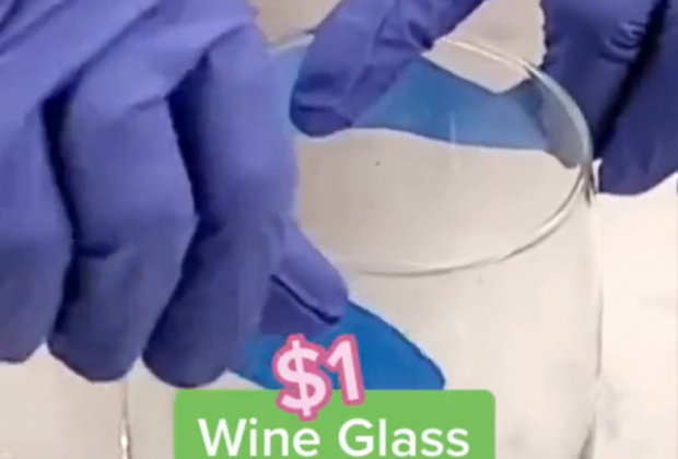 Easy Dollar Store Wine Glass Cups Makeover DIY