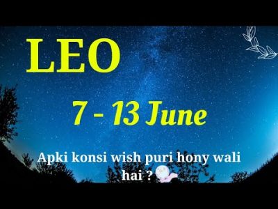 LEO WEEKLY TAROT READING | 7TH – 13TH JUNE | WEEKLY LEO HOROSCOPE/TAROT ASTROLOGY | In Hindi