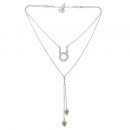 Detachable 3 in 1 Taurus Necklace – Silver