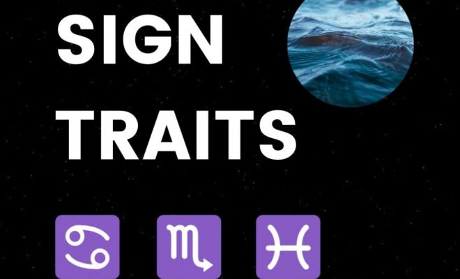 Water Sign Zodiac Personality Traits – Cancer Scorpio Pisces Astrology For Beginners #ZodiacSigns