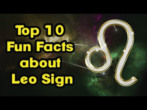 TOP 10 Fun Facts About The Leo Zodiac Sign