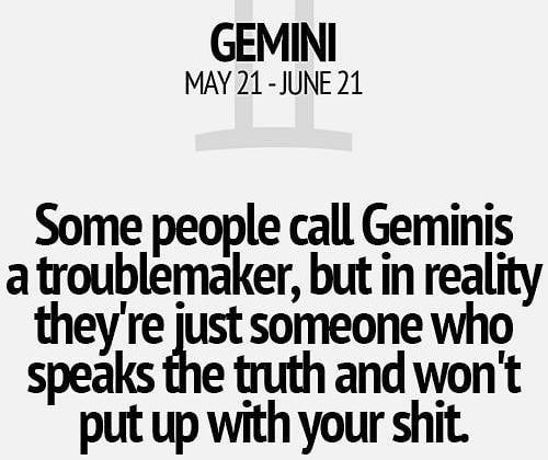 Gemini Zodiac Sign Astrology Meme Joke