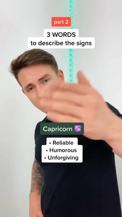 3 Words To Describe The Signs 🧏‍♂️🧏‍♀️ part 2 // TikTok by Astroscope