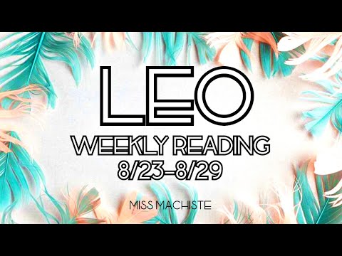 *LEO* LUCK IS ON YOUR SIDE!✨YOU ARE UNSTOPPABLE THIS WEEK LEO!!🔥 AUGUST 23-29 WEEKLY TAROT #LEO