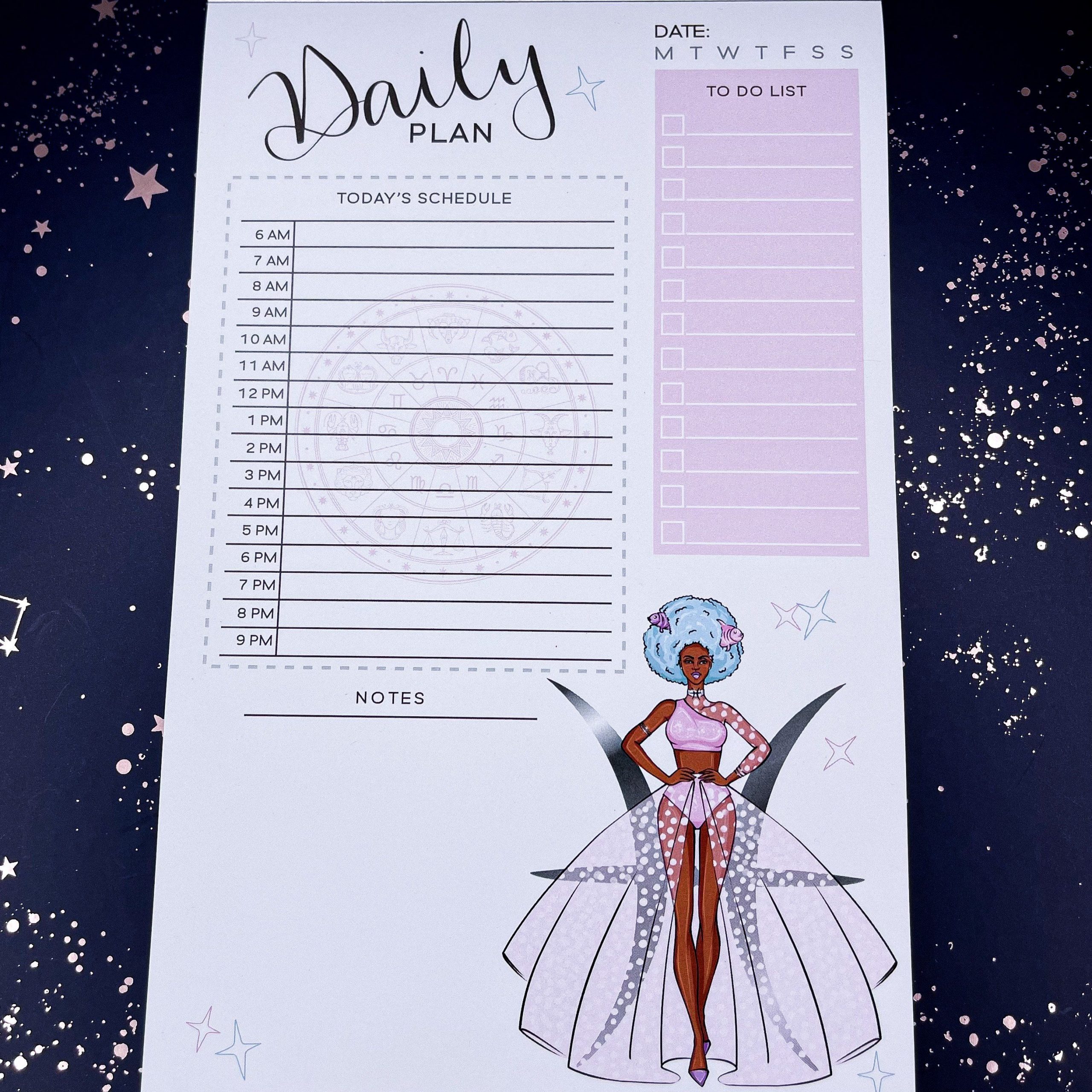 Zodiac Daily PlanPad – Pisces