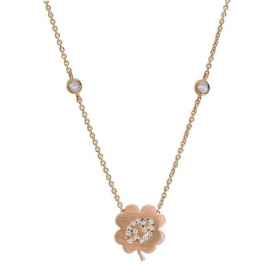 Cancer Zodiac Clover – Cancer/Moonstone