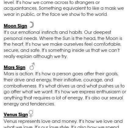 zodiac signs