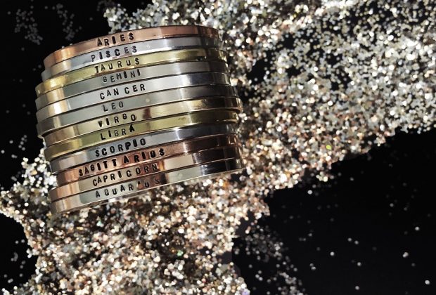 Zodiac Sign Cuff Bracelets – Aluminum