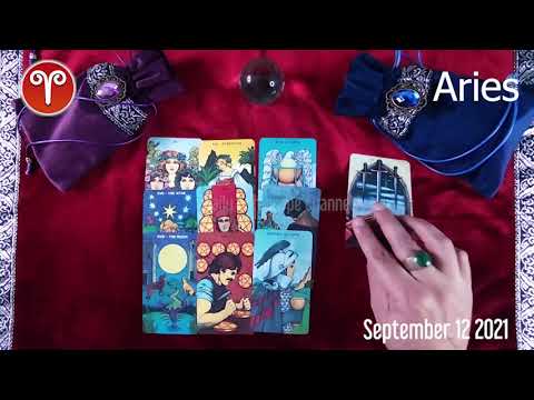 🔮 💫 Aries DAILY HOROSCOPE TODAY – September 12, 2021 ♈️ ❤️ 🌞 FREE TAROT READING for ARIES ✅ 💫 ⭐️