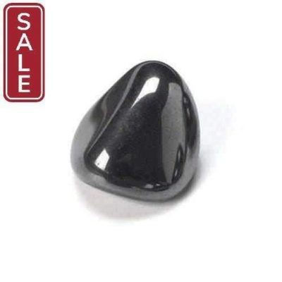 Genuine Hematite Tumblestone 1 Piece