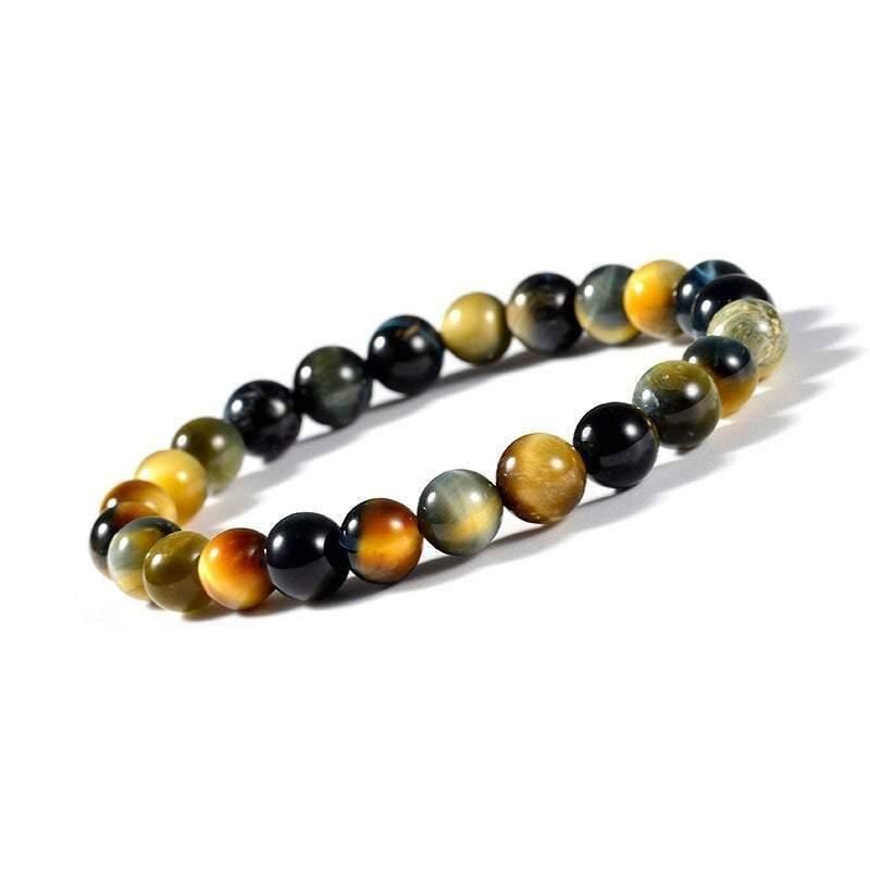 Blue Gold Tiger Eye Bracelet Helps Self Confidence