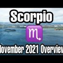 Scorpio | My Life is Abudant & full of Joy | November 2021General MonthlyReading #timeless