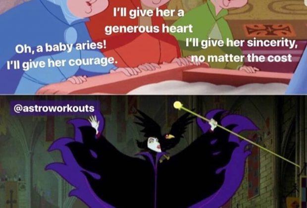 Aries Zodiac Sign Astrology Meme Joke