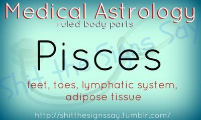 Medical Astrology: Pisces