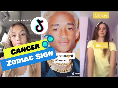 Cancer Tiktok Zodiac Sign Compilation