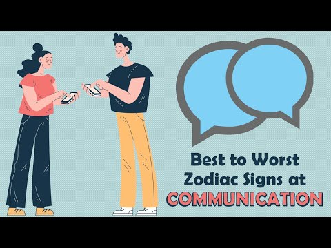 Best to Worst Zodiac Signs at COMMUNICATION