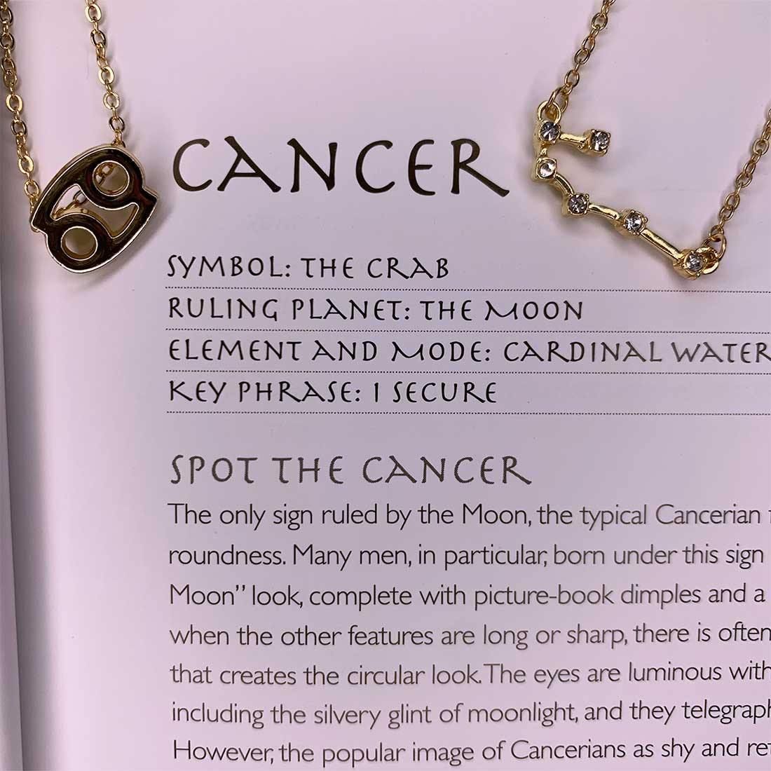 Cancer Constellation Necklace