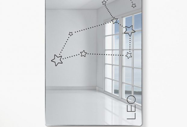 LEO ZODIAC SIGN MIRROR