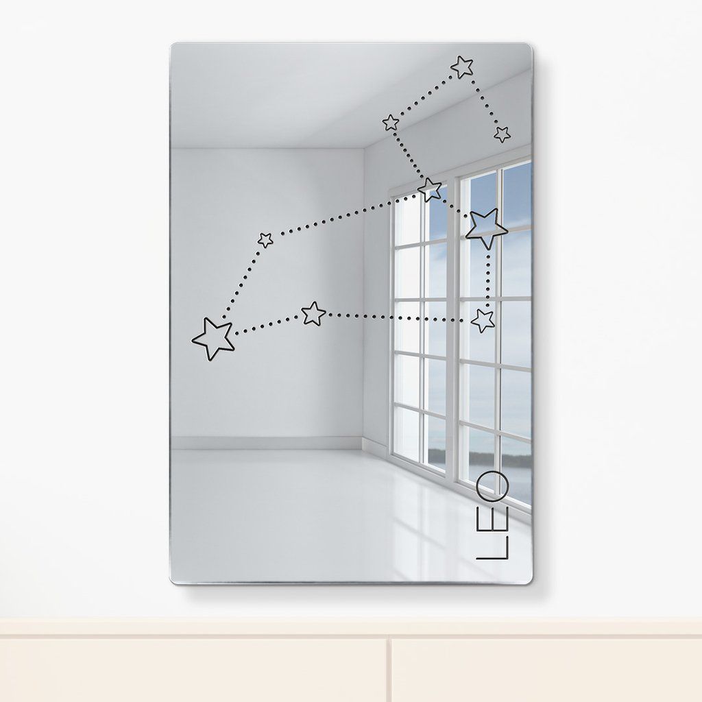 LEO ZODIAC SIGN MIRROR