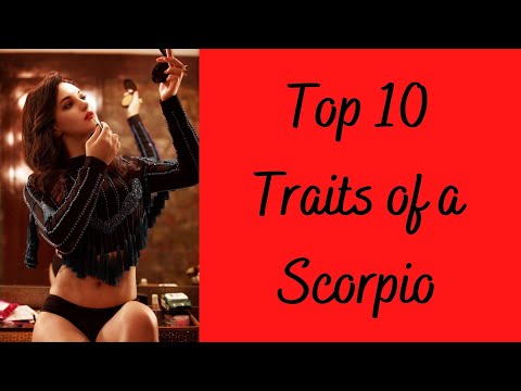 Top 10 Scorpio Traits | Astrology & Horoscope | Scorpio Zodiac Sign