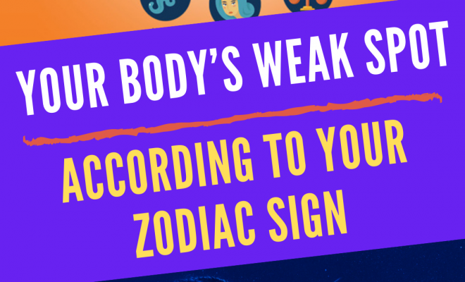 Your Body’s Weak Spot, According to Your Zodiac Sign