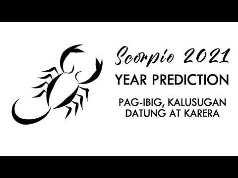 SCORPIO 2021 YEAR PREDICTION | KAPALARAN HOROSCOPE
