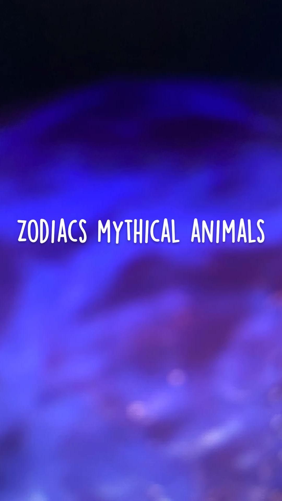 Zodiacs mythical animals