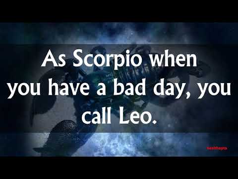 INTERESTING FACTS ABOUT SCORPIO