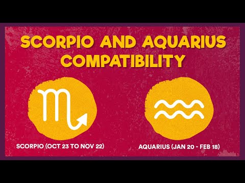 Scorpio and Aquarius Compatibility | Zodiac Compatibility | Scorpio and Aquarius Friendship
