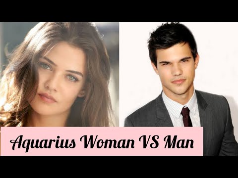 Aquarius Woman VS Aquarius Man Personality Traits| #aquarius #astrology #zodiac #astroloa #shorts