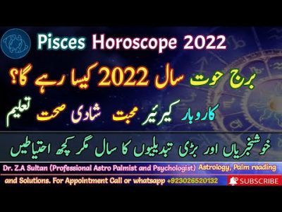 Pisces Yearly Horoscope 2022 Urdu | Sal 2022 kaisa rahe ga | Pisces 2022 | Astrology Zodiac Signs