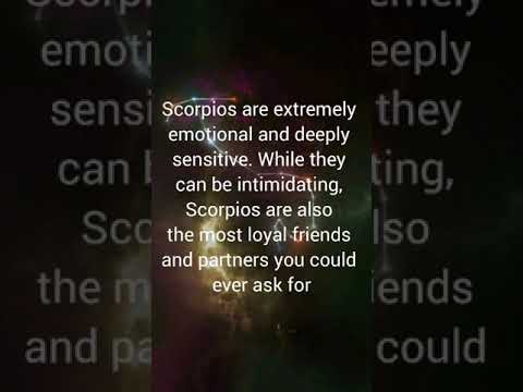 Scorpio Zodiac Sign Personality Traits ♏ Interesting Scorpio Secrets And Facts ♏ YouTube Shorts