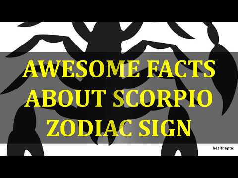 AWESOME FACTS ABOUT SCORPIO ZODIAC SIGN