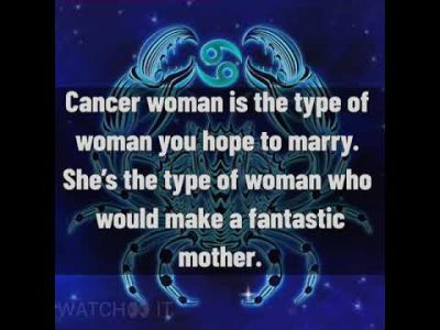 Interesting Psychological Facts About Cancer♋ zodiac (Female) #short
