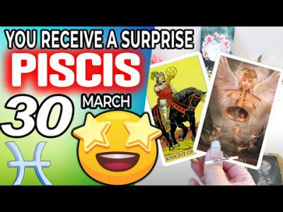 Pisces ♓ YOU RECEIVE A SURPRISE 😲🎁 Horoscope for Today MARCH 30 2022 ♓Pisces tarot march 30 2022