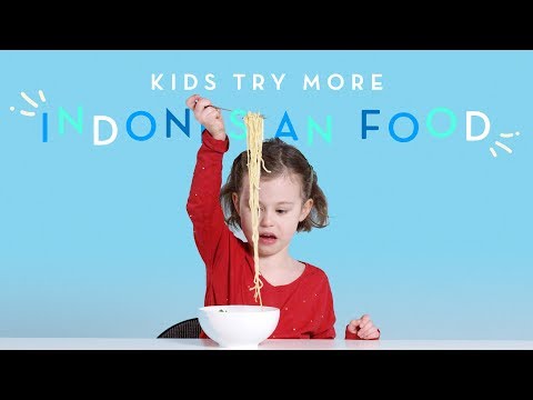 More Indonesian Foods | Kids Try | HiHo Kids