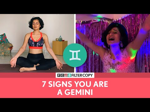 FilterCopy | 7 Signs You Are A Gemini | मिथुन राशि | Ft. Sakshi Gupta