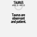 Zodiac Mind: Taurus