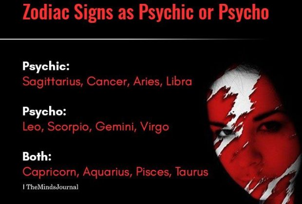 Zodiac Signs as Psychic or Psycho
