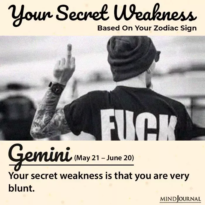Your Secret Weakness Based On Your Zodiac Sign