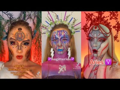 ZODIAC SIGNS MAKEUP ACORDING TO GOOGLE | TIKTOK MAKEUP COMPILATION