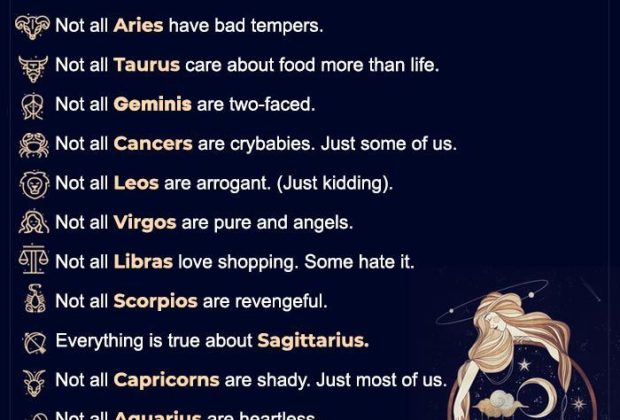 Zodiac Signs Stereotypes