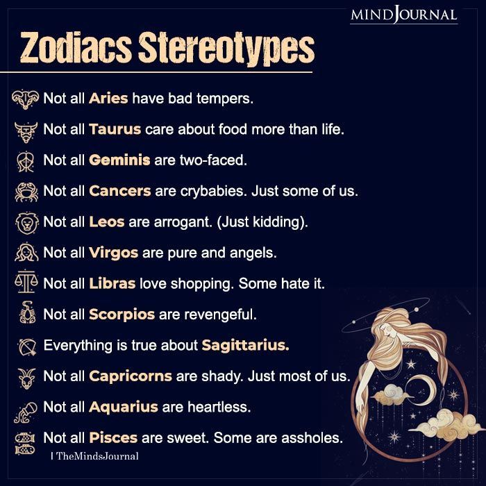 Zodiac Signs Stereotypes - Zodiac Memes