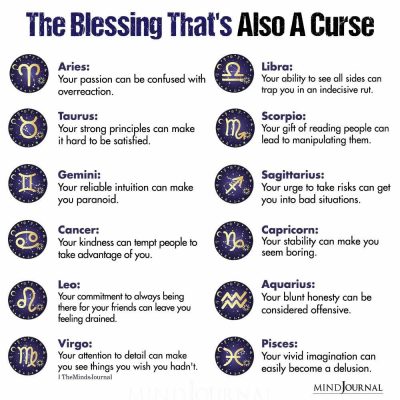 Zodiac Signs Both Blessing And Curse