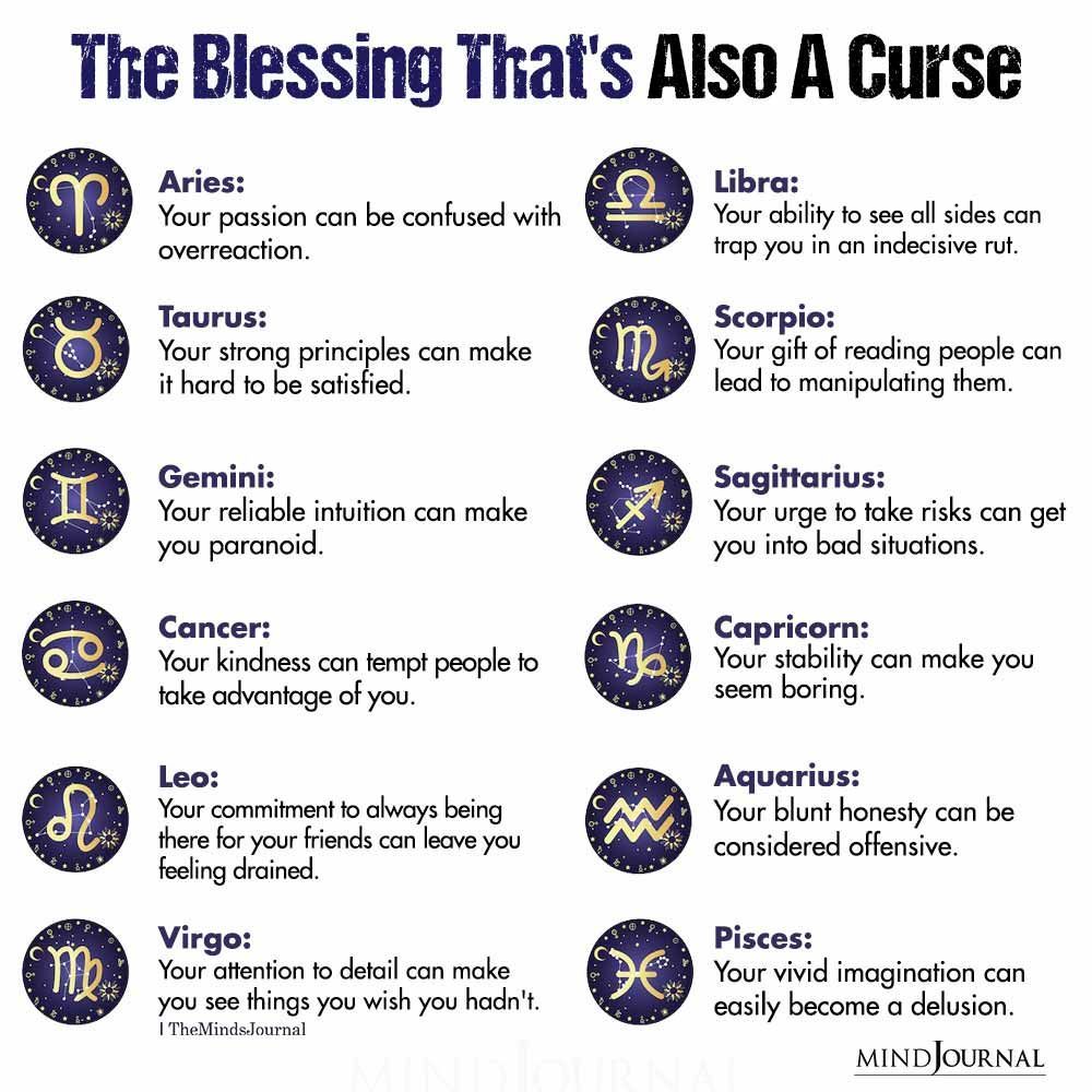 Zodiac Signs Both Blessing And Curse - Zodiac Memes